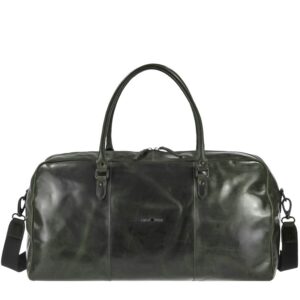 Leder Reisetasche Weekender Newport British Green – Greenburry | Ordnung & mehr