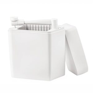 Käsebox integrierter Käseschneider Kunststoff weiß 8,0x9,3x12,5cm | Rosti Classic Aufbewahrung hygienisch portionieren direkt schneiden am Tisch