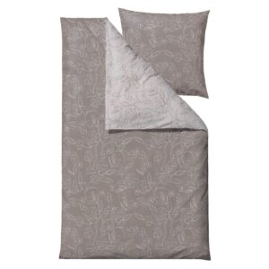 Bio-Satin-Bettwäsche aus Baumwolle in taupe | Södahl Infinity. Das strukturierte Schlafzimmer-Zubehör für Ihren geordneten Alltag von heute.