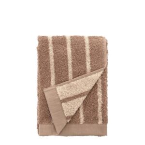 Luxuriöses Double-Face-Handtuch aus Baumwolle in camel | Södahl. Strukturierte Waschplatz-Organisation für Ihren geordneten Alltag von heute.