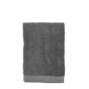 Södahl Handtuch Organic Comfort ash 50x100cm | Baumwolle. Saugstarkes Wellness-Handtuch in zeitlosem Grau-Ton für Ihr modernes Badezimmer.
