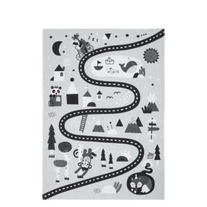 Waschbarer Kinderteppich aus reiner Baumwolle | Södahl Forest. Das strukturierte Spielzimmer-Zubehör für Ihren geordneten Alltag heute.