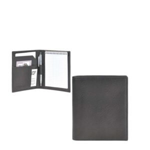 Sonnenleder Notizmappe A7 kompakt Twain – Leder schwarz. Die handgefertigte Lösung für Ihre Notizen im praktischen Taschenformat. Jetzt entdecken!