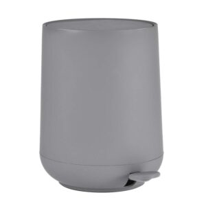 Bad-Pedaleimer Nova 5l 23x29cm | Zone Denmark Matt Soft-Touch grey Kosmetikeimer Treteimer mit Soft-Motion Deckel für Badezimmer und WC.