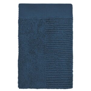 Badehandtuch Classic 70x140cm dunkelblau | Zone Denmark Luxuriöses Duschtuch aus reiner Baumwolle 600g/m² extrem saugfähig für Wellness und Badezimmer
