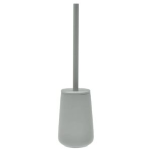 Minimalistische WC-Bürste mit Soft-Touch-Haptik in matchagrün | Zone Denmark. Die strukturierte Bad-Aufteilung für Ihren geordneten Alltag.